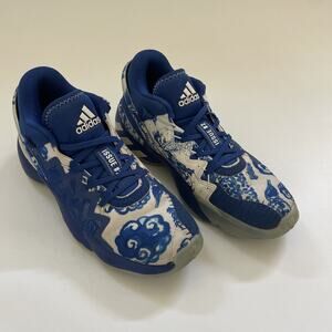 ADIDAS Basketball Sneakers Issue #2 Blue‎ Size 7.5 Shoes FX7426